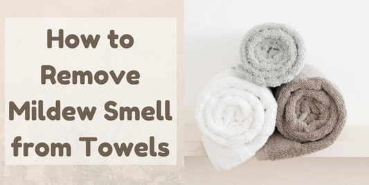 remove mildew smell from towels